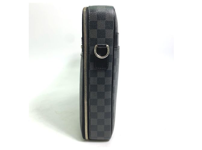 Borsa a Spalla Steve 2 in 1 Damier Graphite Louis Vuitton Nero - vista 4