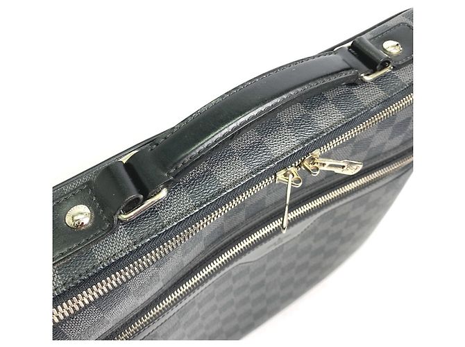 Borsa a Spalla Steve 2 in 1 Damier Graphite Louis Vuitton Nero - vista 9