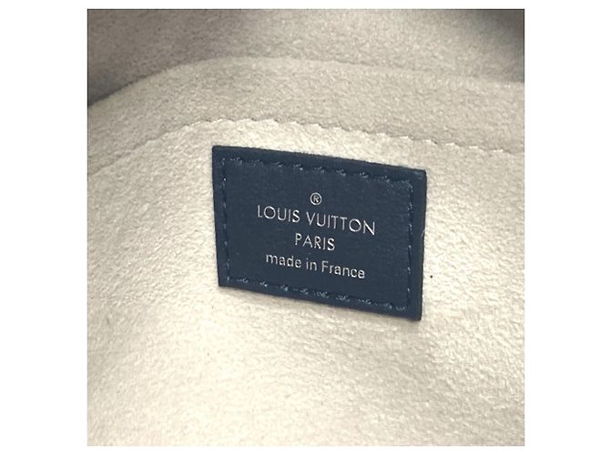 Borsa in pelle Trompe l'oeil Chain 2 in 1 Louis Vuitton Nero Beige - vista 15