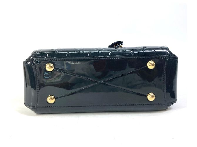 Borsa Montaigne BB in Monogram Vernis di Louis Vuitton Nero - vista 6