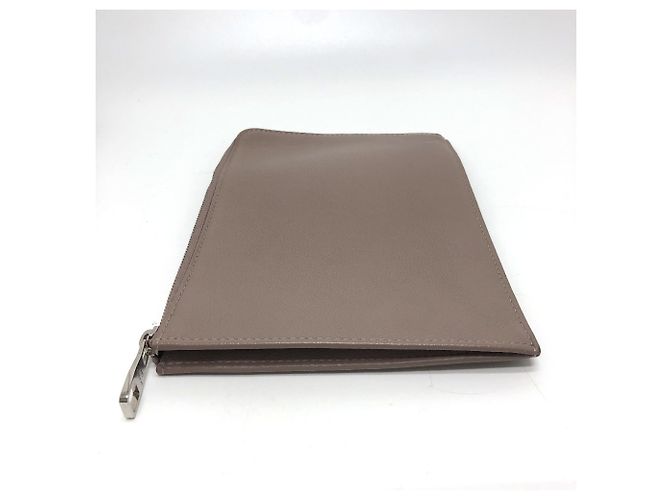 Pochette Jour PM in pelle Taurillon Louis Vuitton Beige Taupe - vista 6