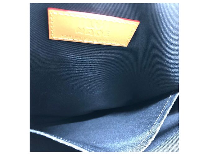 Borsa a Spalla Randonne Monogram Stripe di Louis Vuitton Marrone - vista 12
