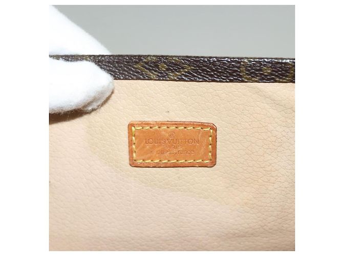 LOUIS VUITTON Borsa Sac Plat Monogram M51140 LV Auth 133062 Monogramma - vista 10