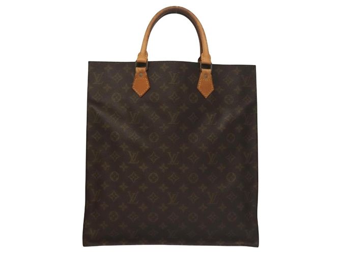 LOUIS VUITTON Borsa Sac Plat Monogram M51140 LV Auth 133062 Monogramma - vista 13