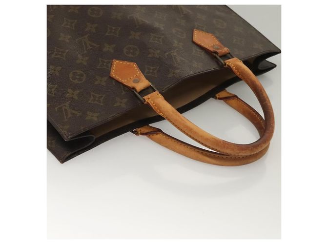 LOUIS VUITTON Borsa Sac Plat Monogram M51140 LV Auth 133062 Monogramma - vista 6