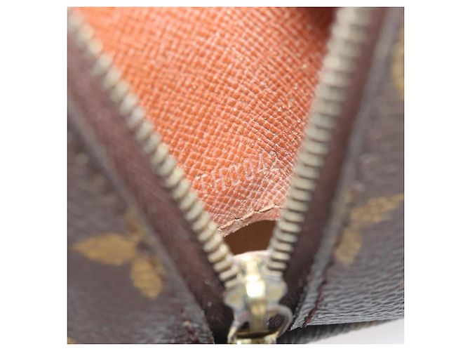 LOUIS VUITTON Pochette Cosmetica Demi Ronde Monogram M47520 LV Auth 136089 Monogramma - vista 12