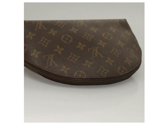 LOUIS VUITTON Pochette Cosmetica Demi Ronde Monogram M47520 LV Auth 136089 Monogramma - vista 5