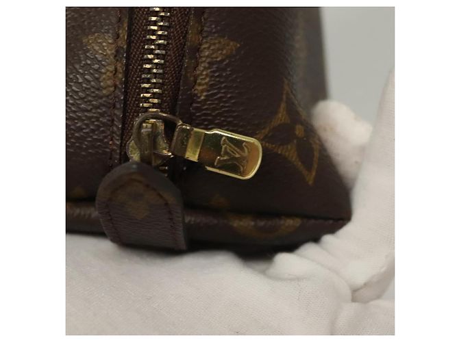 LOUIS VUITTON Pochette Cosmetica Demi Ronde Monogram M47520 LV Auth 136089 Monogramma - vista 8