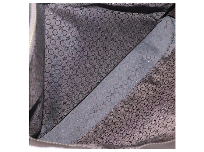 Céline CELINE C Macadam Canvas Tote Bag Gold Weiß Auth ep9987 Golden - Ansicht 11
