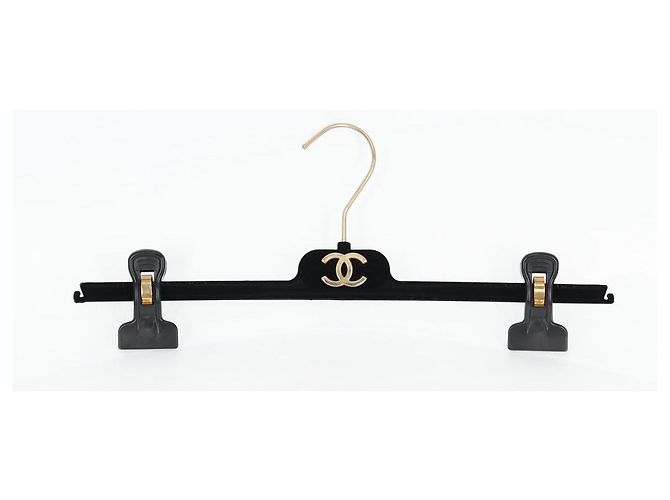Falda CHANEL Tweed Verde Negro CC Auth 133643M - vista 19