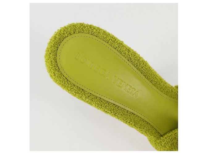 Autre Marque Sandali Pile Verde Chiaro Auth 134460M - vista 9