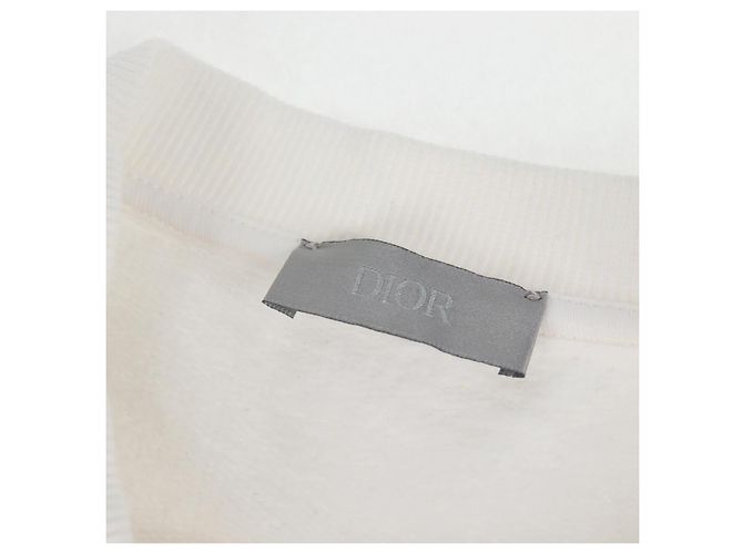 Entrenador Trotter Saddle de algodón blanco Auth 128882M Christian Dior - vista 9