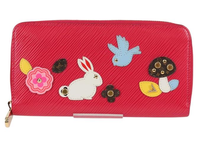 Cartera Larga Zippy Epi Louis Vuitton Rosa M62609 LV Auth 135440M - vista 13