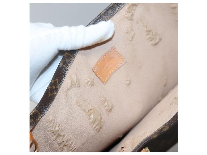 LOUIS VUITTON Borsa Sac Plat Monogram M51140 LV Auth 133703 Monogramma - vista 11
