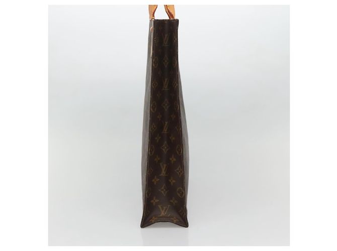LOUIS VUITTON Borsa Sac Plat Monogram M51140 LV Auth 133703 Monogramma - vista 4