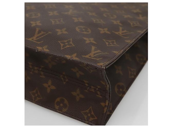 LOUIS VUITTON Borsa Sac Plat Monogram M51140 LV Auth 133703 Monogramma - vista 8