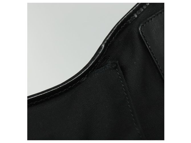 Borsa a Spalla GUCCI Nylon Nero Argento 019 0348 Auth sw1199 - vista 9