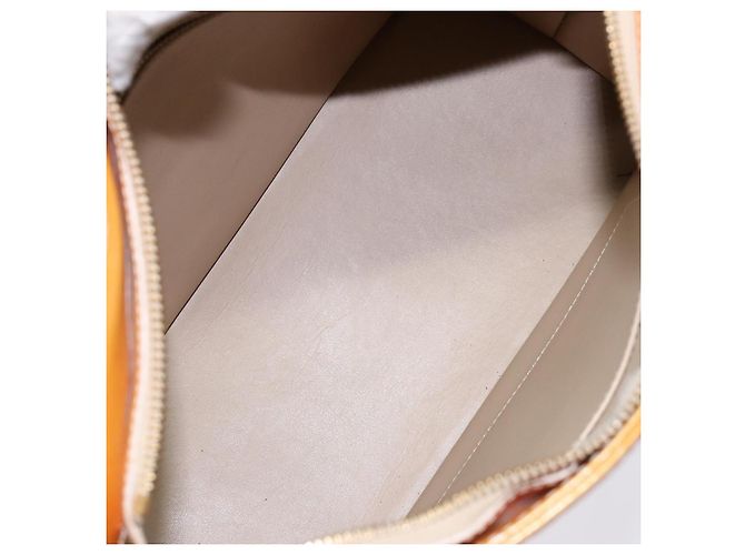LOUIS VUITTON Borsa a Mano Monogram Vernis Houston Beige M91004 LV Auth 135882 - vista 11