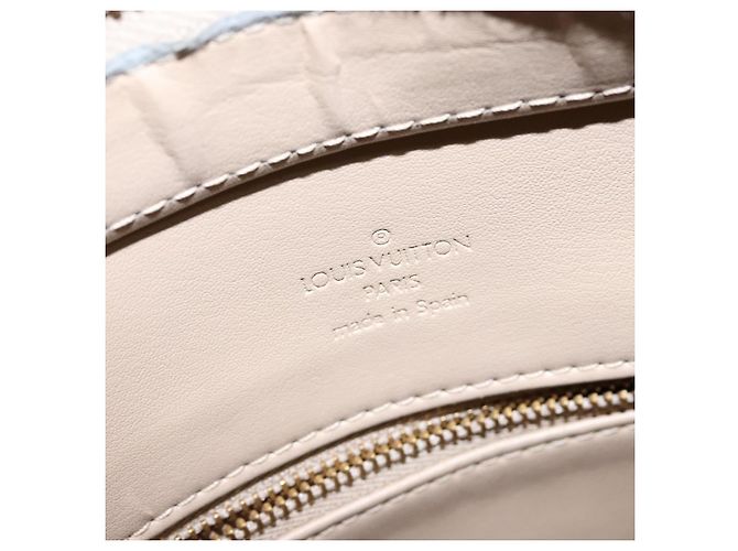 LOUIS VUITTON Borsa a Mano Monogram Vernis Houston Beige M91004 LV Auth 135882 - vista 21