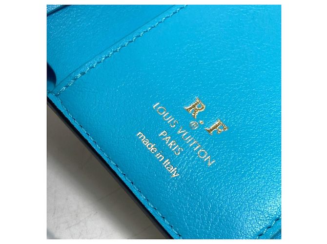 Billetera compacta tri-fold Pont Neuf Louis Vuitton Blanco - vista 13