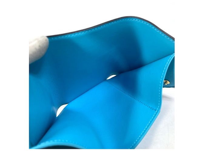 Billetera compacta tri-fold Pont Neuf Louis Vuitton Blanco - vista 14