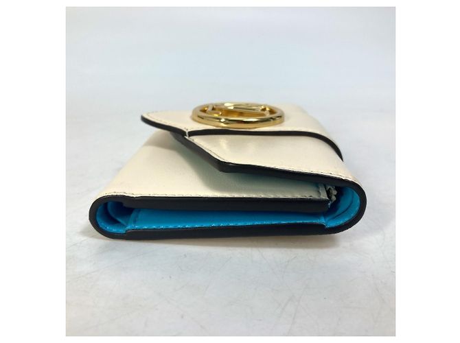 Billetera compacta tri-fold Pont Neuf Louis Vuitton Blanco - vista 7