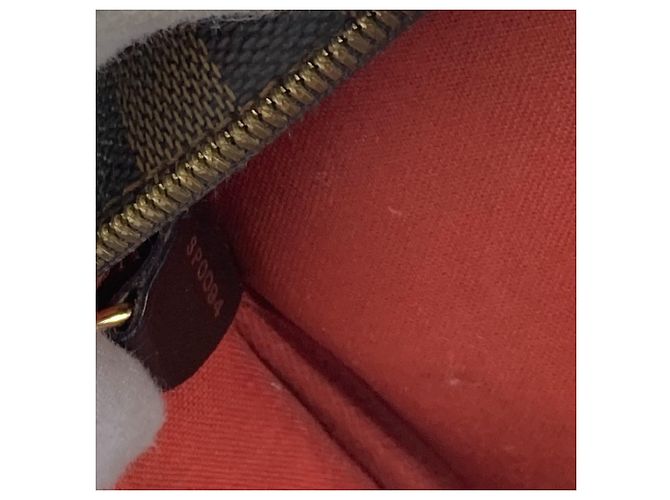 Borsa a mano Boston Nolita Damier Louis Vuitton Marrone Damier ebene - vista 16