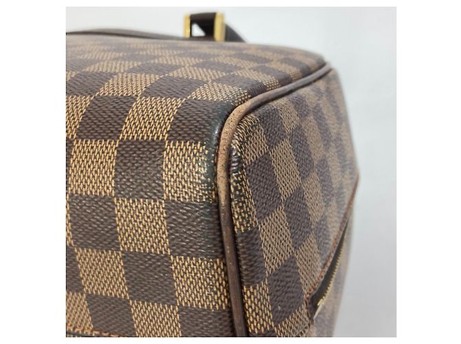 Borsa a mano Boston Nolita Damier Louis Vuitton Marrone Damier ebene - vista 9