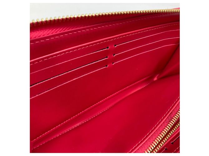 Cartera Zippy Monogram Vernis Louis Vuitton Rosa - vista 12
