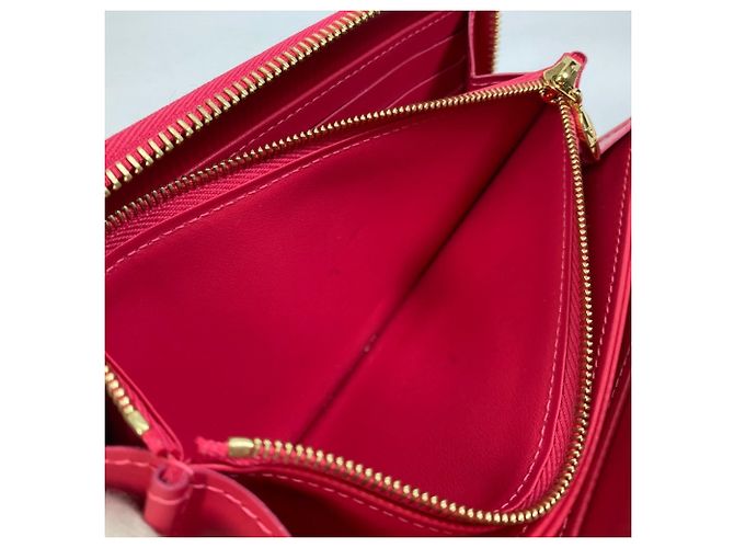 Cartera Zippy Monogram Vernis Louis Vuitton Rosa - vista 14