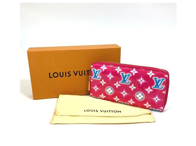 Cartera Zippy Monogram Vernis Louis Vuitton Rosa - vista 15