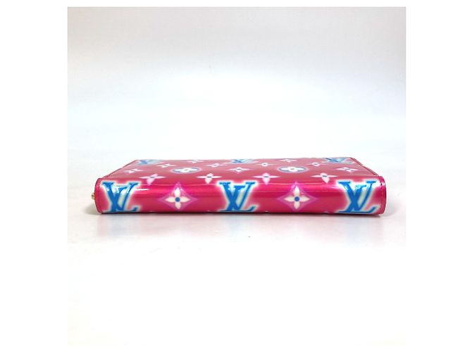 Cartera Zippy Monogram Vernis Louis Vuitton Rosa - vista 3