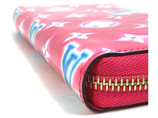 Cartera Zippy Monogram Vernis Louis Vuitton Rosa - vista 8