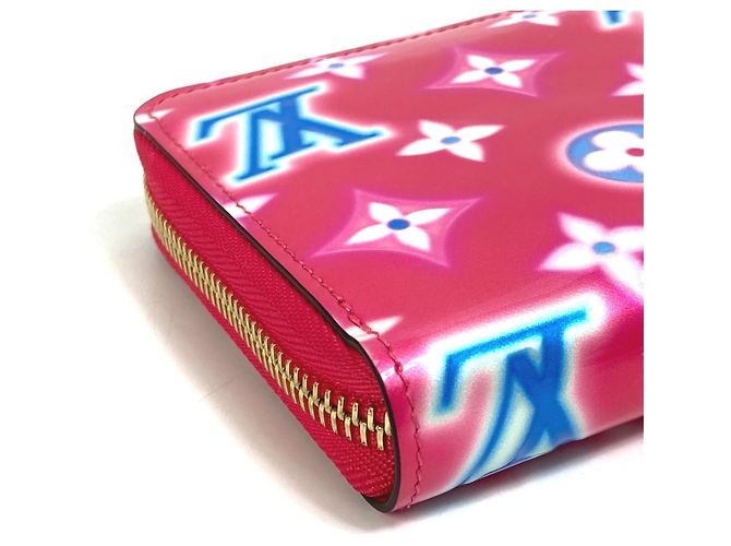 Cartera Zippy Monogram Vernis Louis Vuitton Rosa - vista 9