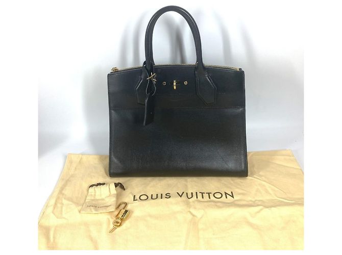 Borsa City Steamer MM Louis Vuitton Nero - vista 17