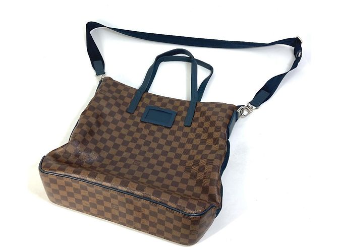 Borsa a Spalla/Tote Damier Herald Louis Vuitton 2 in 1 Marrone Damier ebene - vista 4