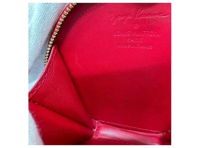 Monedero de Vernis Monogram Louis Vuitton Blanco Roja - vista 10