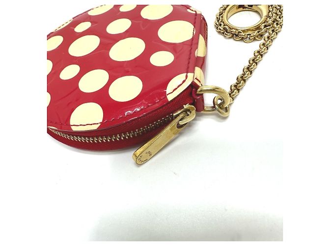 Monedero de Vernis Monogram Louis Vuitton Blanco Roja - vista 7