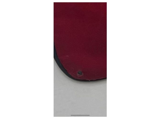 Borsa Prada VA032 in tela rossa Rosso - vista 6
