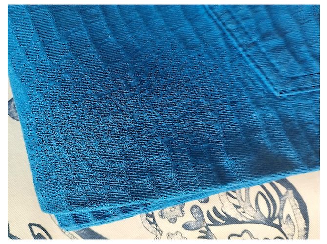 Ba&sh Jeans Salome Reliefs Baumwolle TM/L Blau - Ansicht 2