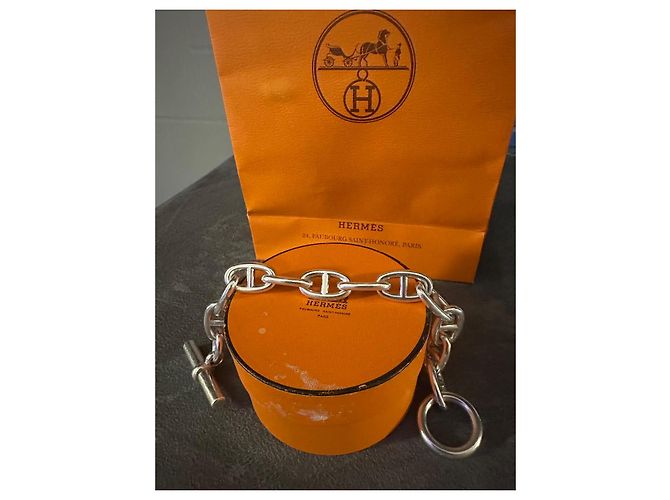 Pulsera modelo ancla de Hermès Plata - vista 2