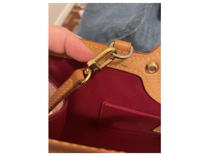 Roxbury Louis Vuitton Handtasche Rot Lackleder - Ansicht 7