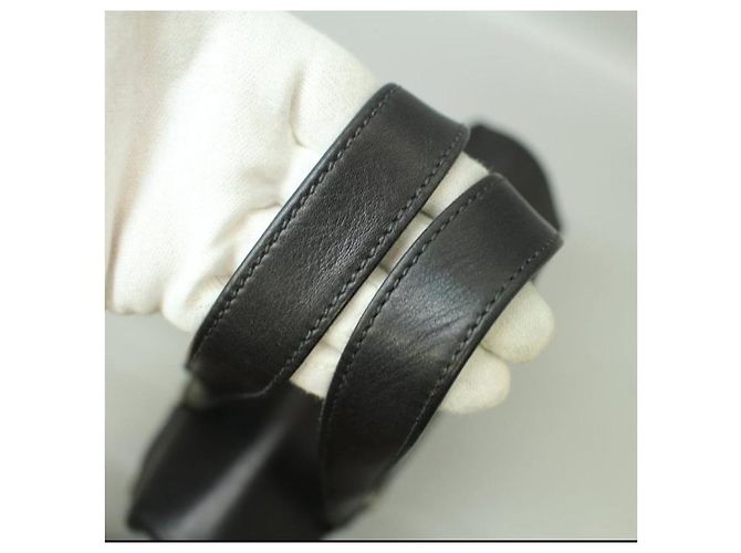 Borsa a spalla Salvatore Ferragamo in pelliccia nera Nero - vista 15