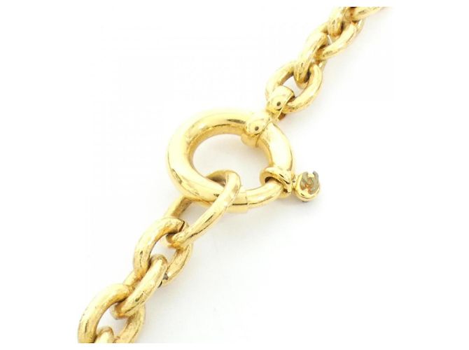 Collar Chanel dorado con colgante - vista 6