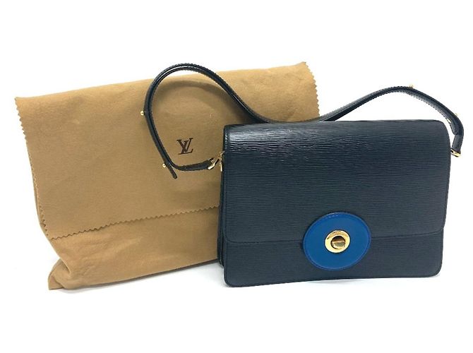 Borsa a mano/spalla Free Run M52415 in Epi Louis Vuitton Nero - vista 13