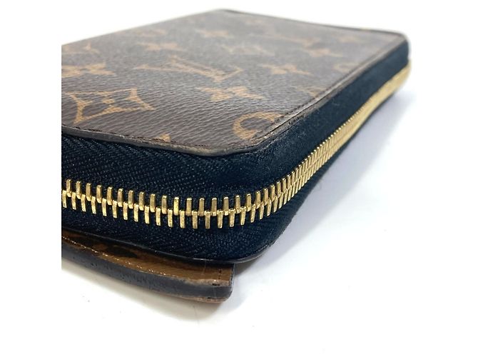 Louis Vuitton Monogram Reverse Zippy Geldbörse Braun Monogramm - Ansicht 8