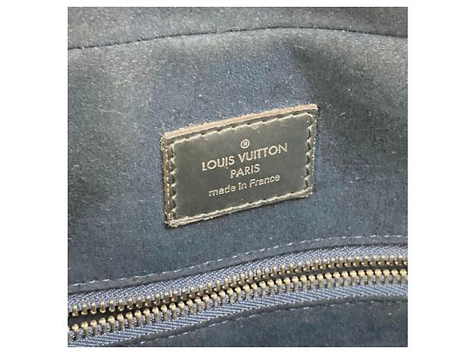 Bolso de documento de cuero Epi Louis Vuitton Azul Azul marino - vista 14