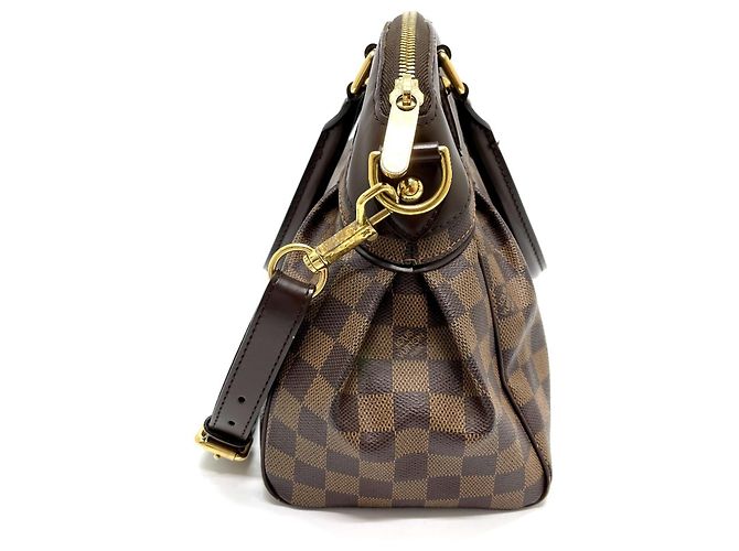Borsa a Spalla Damier Trevi PM Louis Vuitton Marrone Damier ebene - vista 3