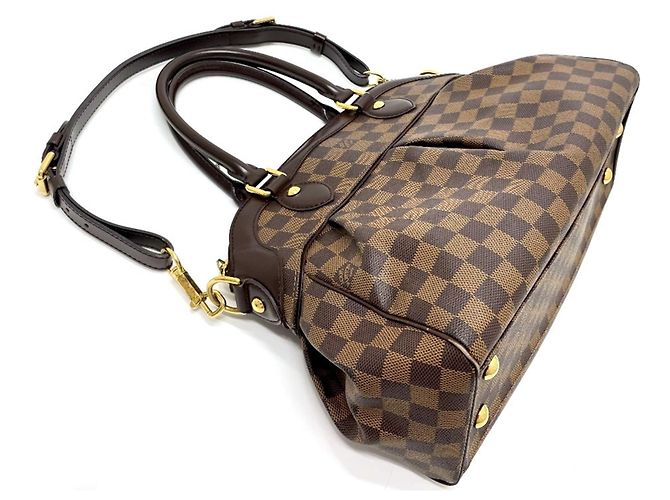 Borsa a Spalla Damier Trevi PM Louis Vuitton Marrone Damier ebene - vista 9