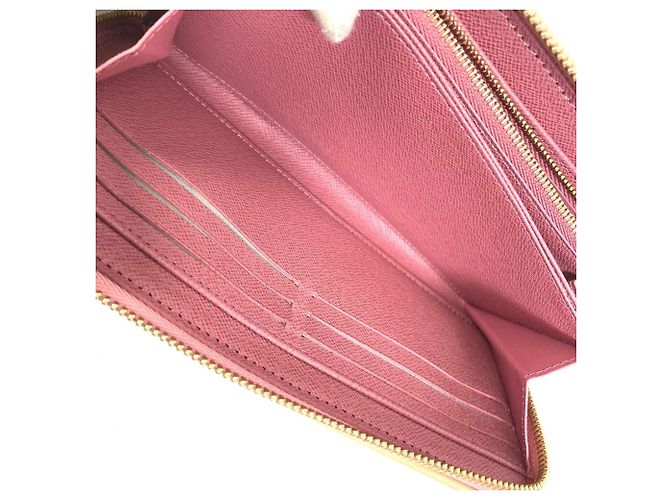 Cartera larga de denim Monogram Louis Vuitton Rosa - vista 7